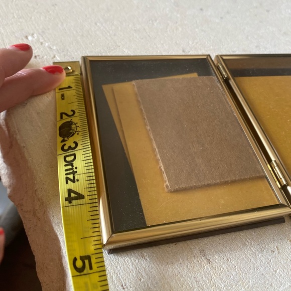 Vintage Brass Picture Frame 3 x 5in - Picture 5 of 6